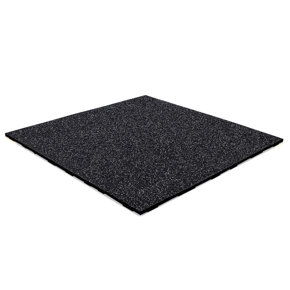 GLADIATORFIT Pavimento in gomma “Connect Tiles Fifteen” 100x100x2cm + 7 connettori Stockz