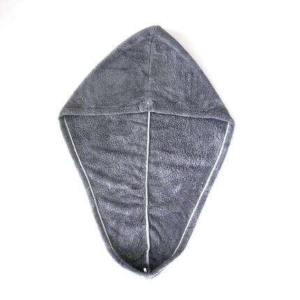 Serviette de bain microfibre pour cheveux 65x25cm Omada