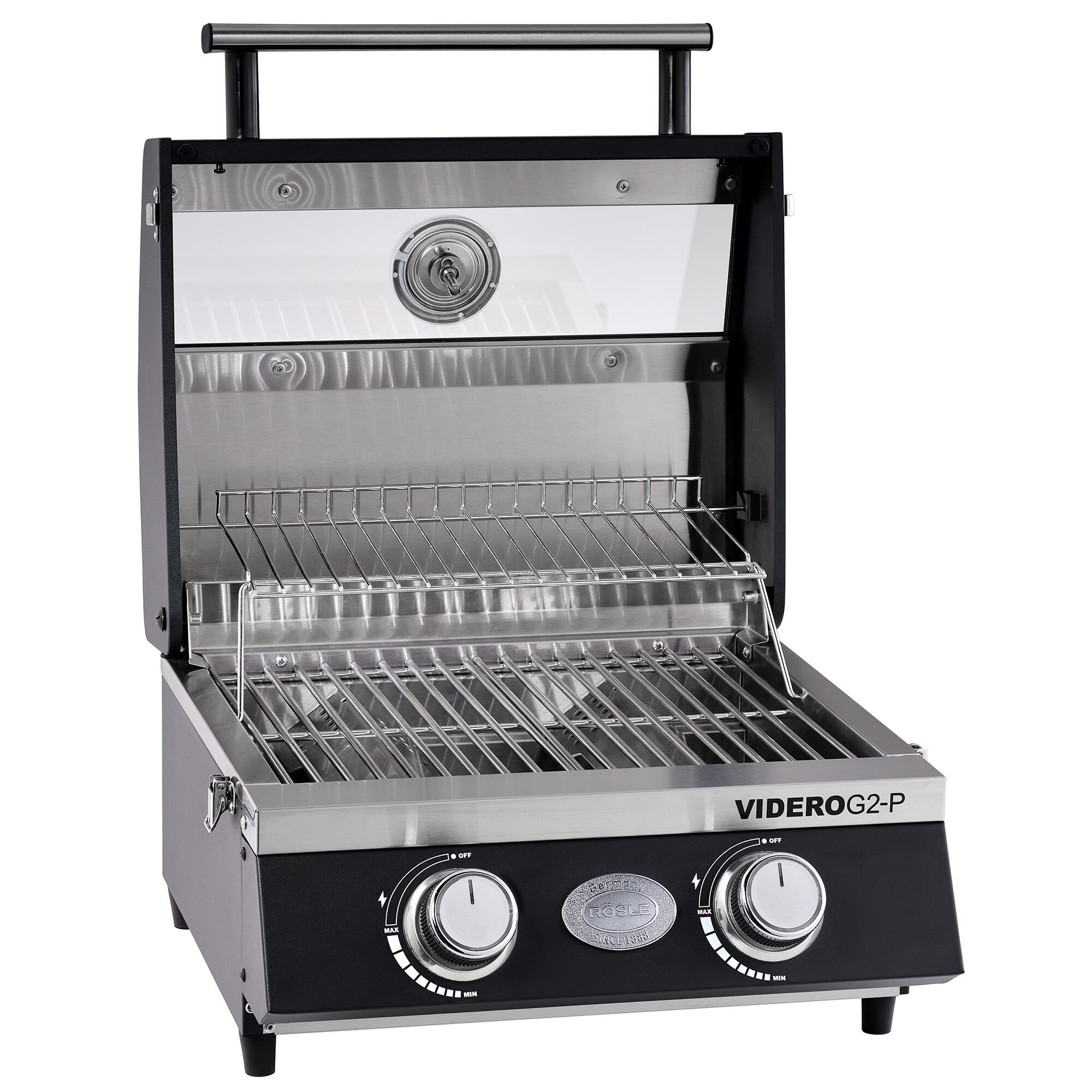Tragbarer Gasgrill "Videro G2-P". Rösle 2/5