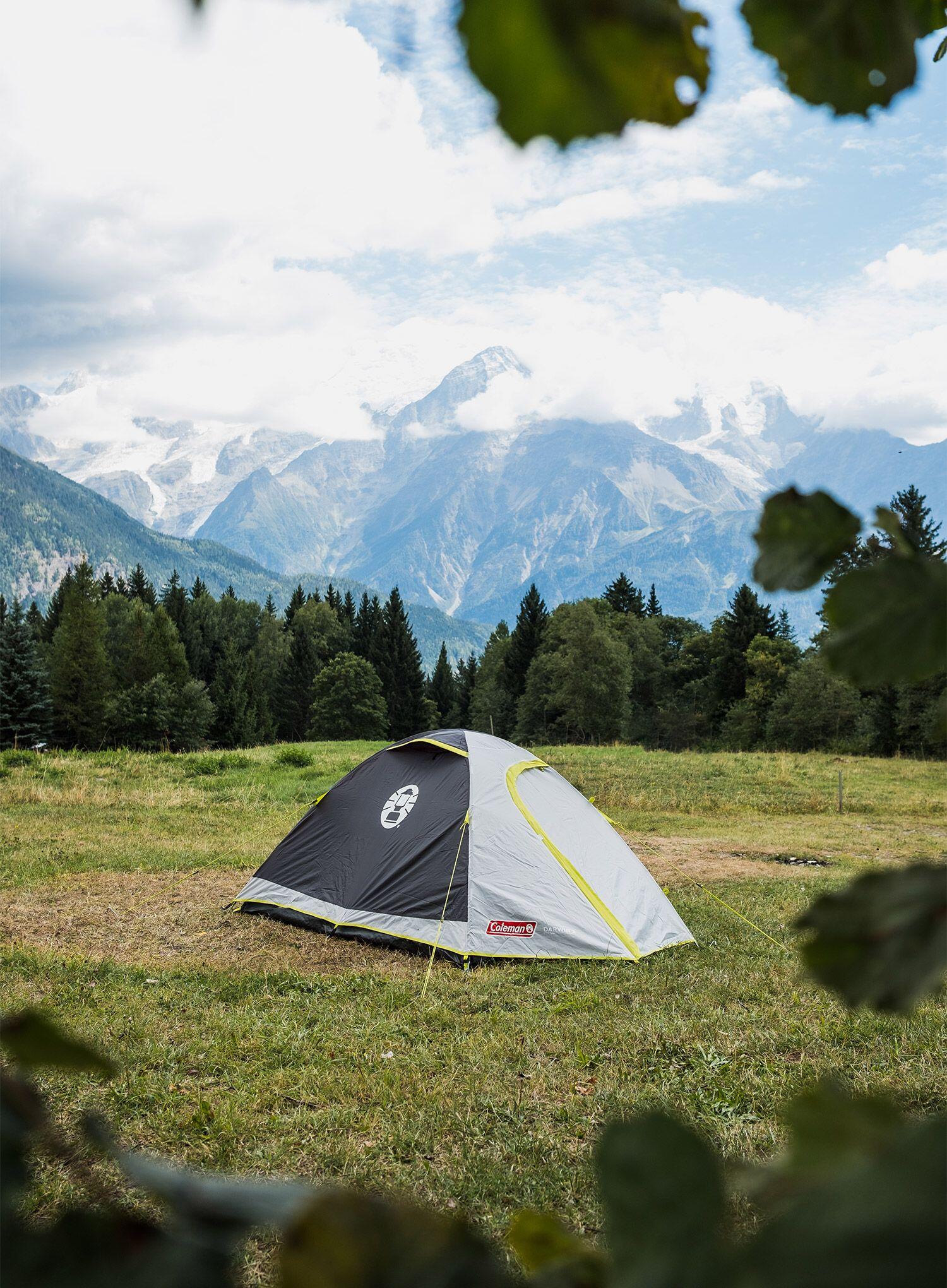 TENPLAY Tenda Da Zaino Ultraleggera 3,1 Kg, Impermeabile PU5000, Antivento, Con Pali In Alluminio, Per Campeggio E Trekking - 3