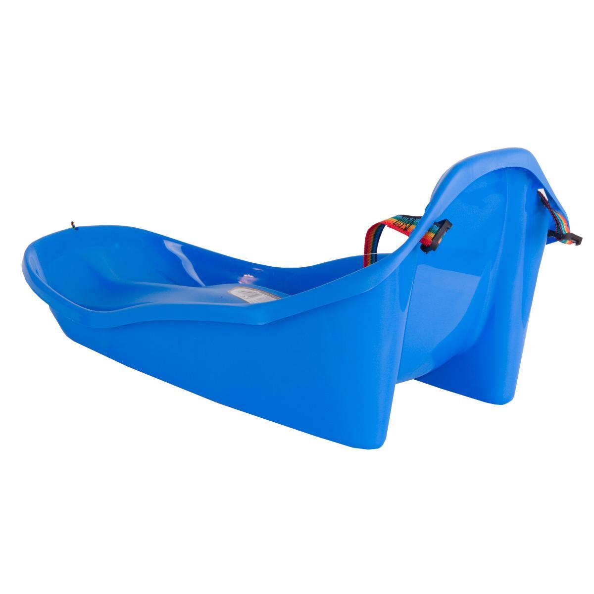 Sanki plastikowe dla dzieci Prosperplast mini Topo z oparciem i pasami 4/5