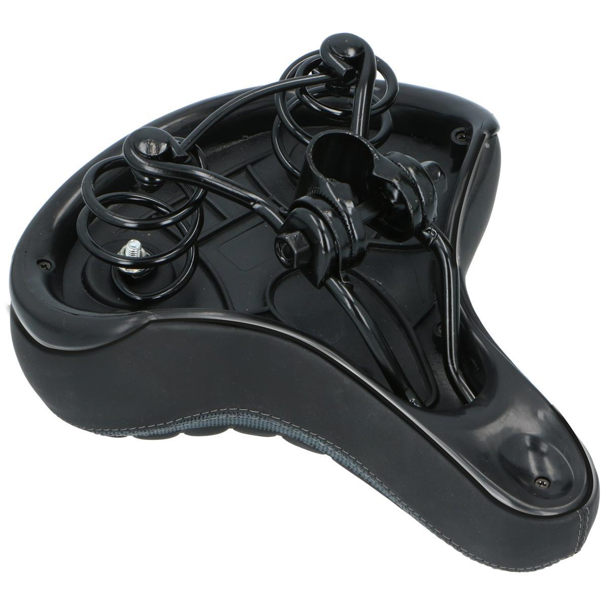Dunlop Fahrradsattel (schwarz, 25cm × 21cm × 12cm, 0.81kg) 4/7