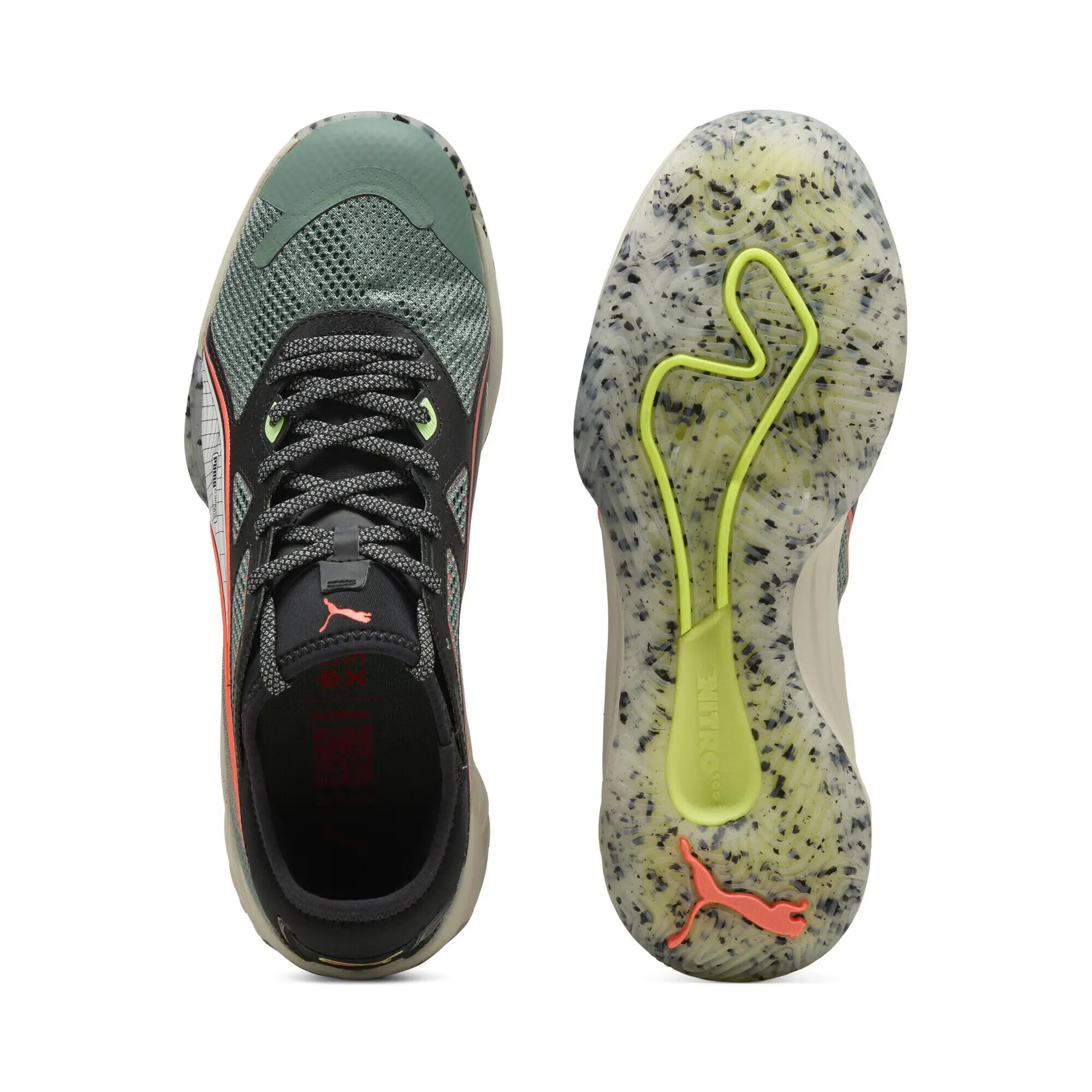 Sapatilhas fitness unissexo sola em borracha Eliminate Nitro Sqd 4 PUMA 4/6