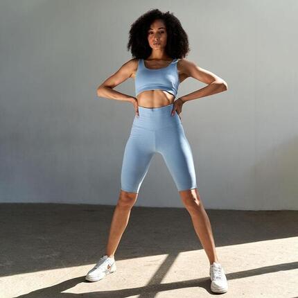 Short en Coton Taille Haute pour le Yoga et le Fitness