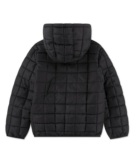 Giubbotto converse ragazzo square quilted - nero 2/3