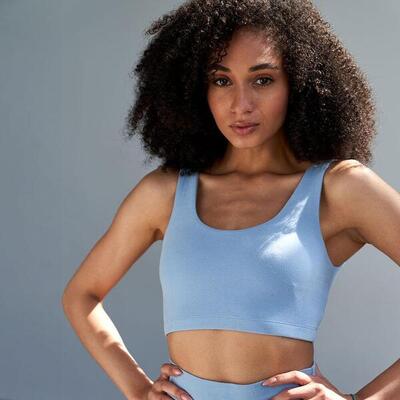 Reggiseno da Yoga in Cotone per Yoga e Fitness