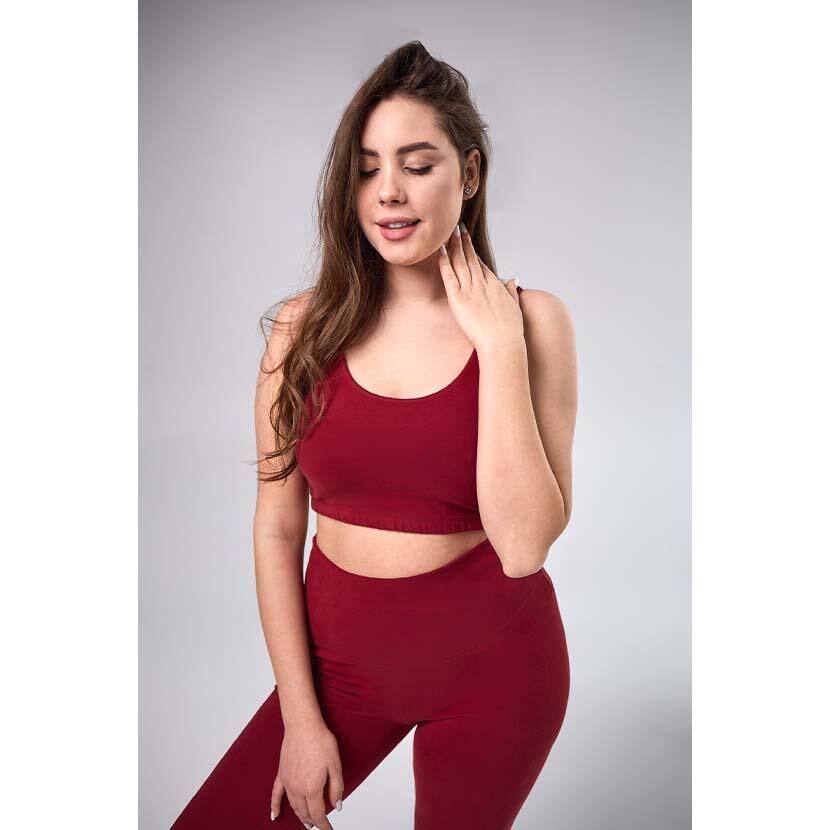 Sujetador de yoga de algodón para yoga y fitness 3/5
