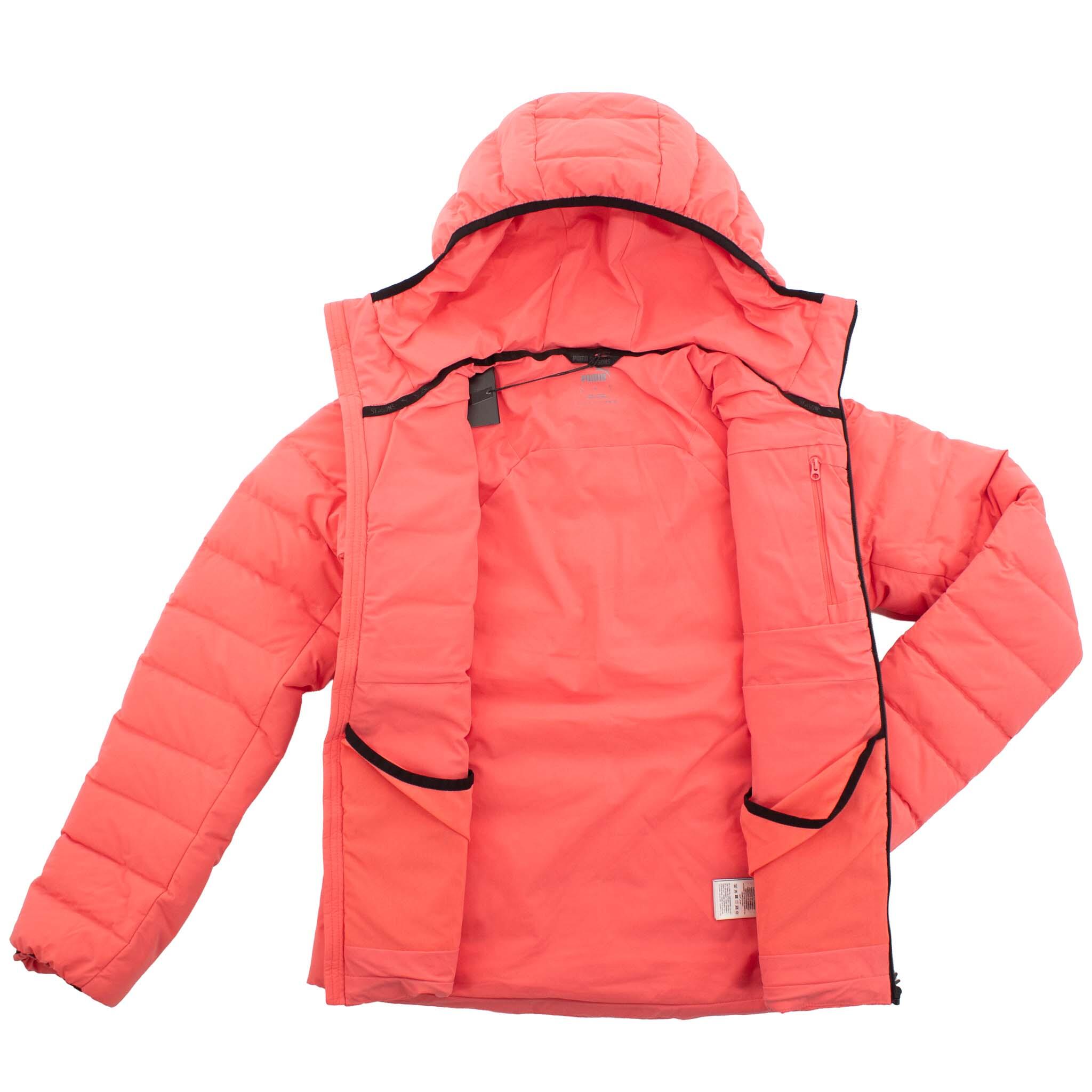 Daunenjacke Seasons Down in Rosa 3/4
