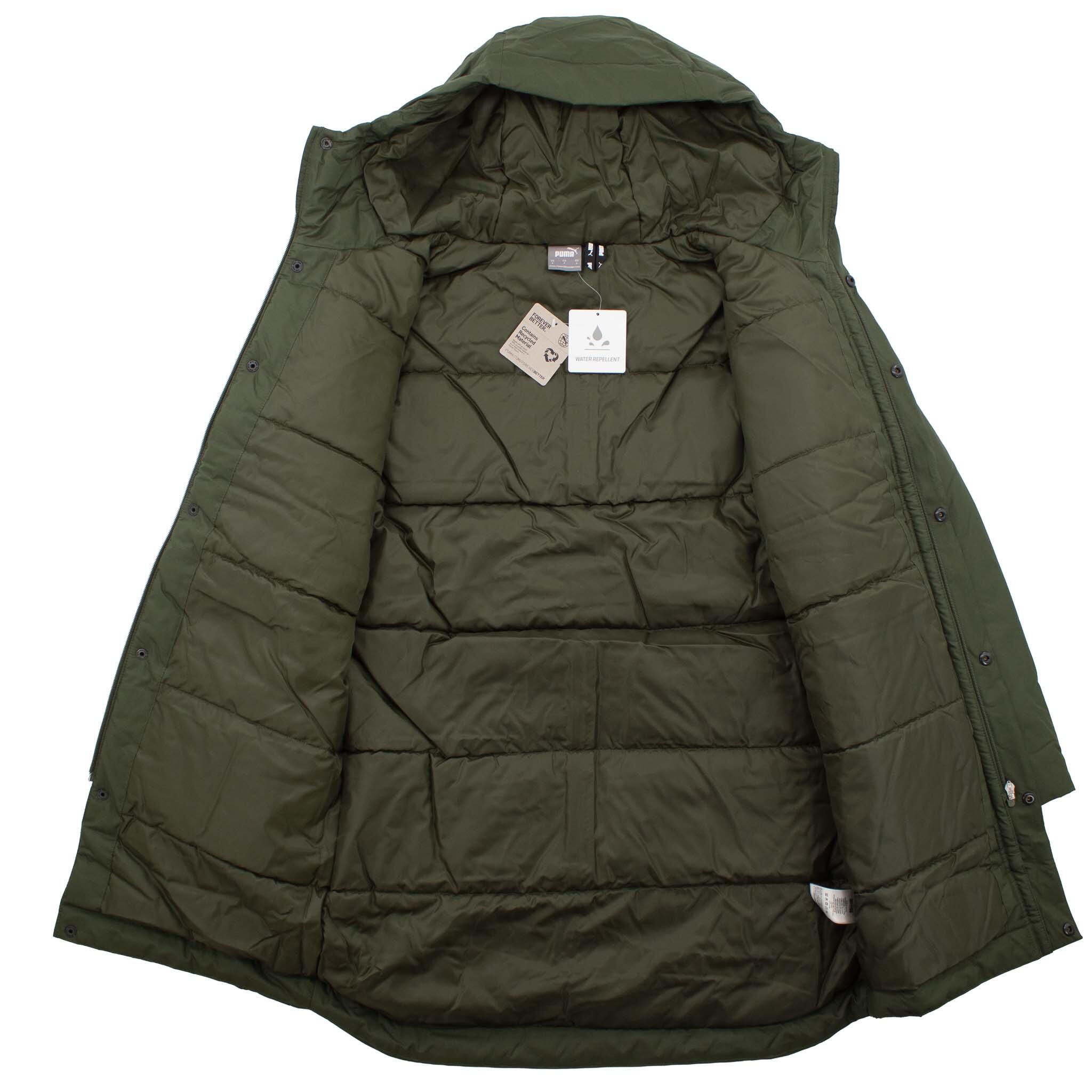 Parka Hooded Men in Grün 3/4