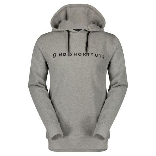 Sudadera multideporte de hombre NO SHORTCUTS LS Scott gris