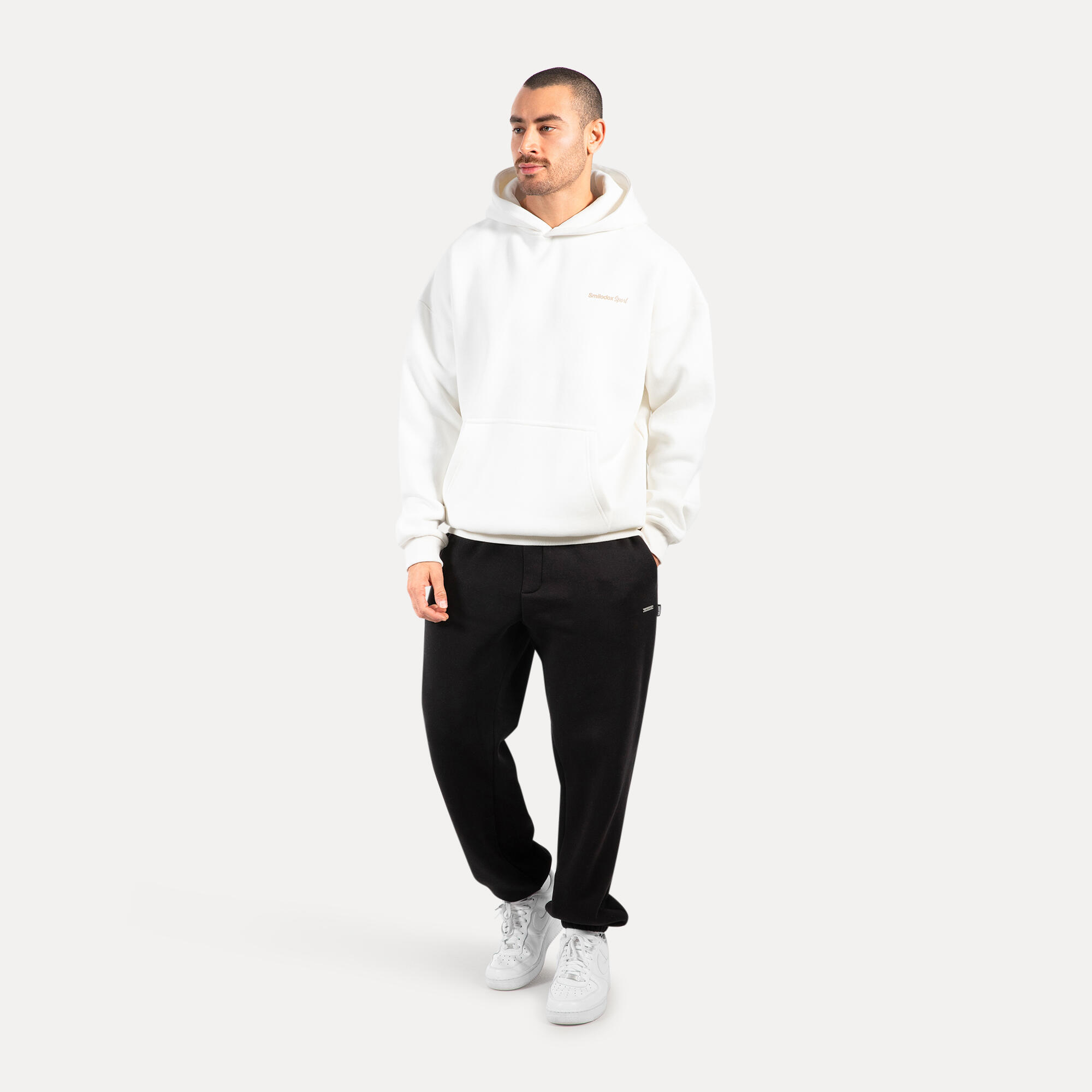 Herren Hoodie Fortes Creme 3/5