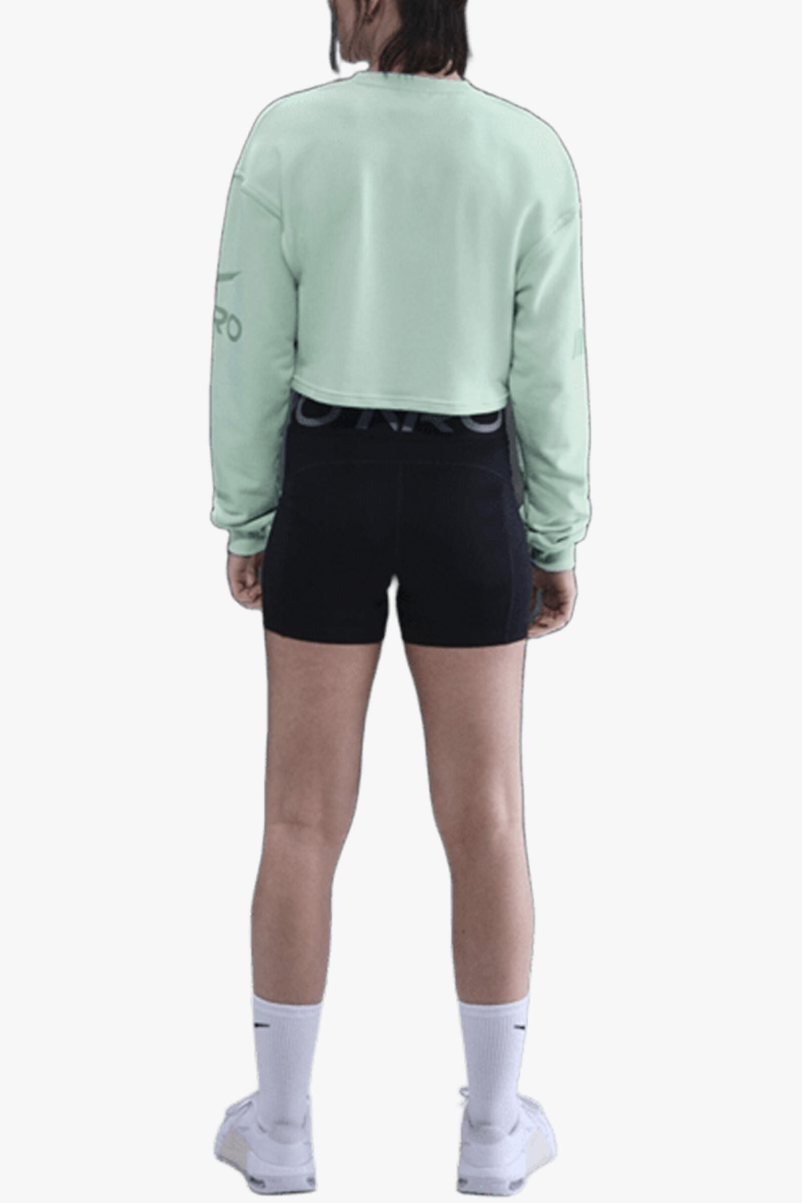 Nike Sudadera Dri-fit French Terry Verde 2/5