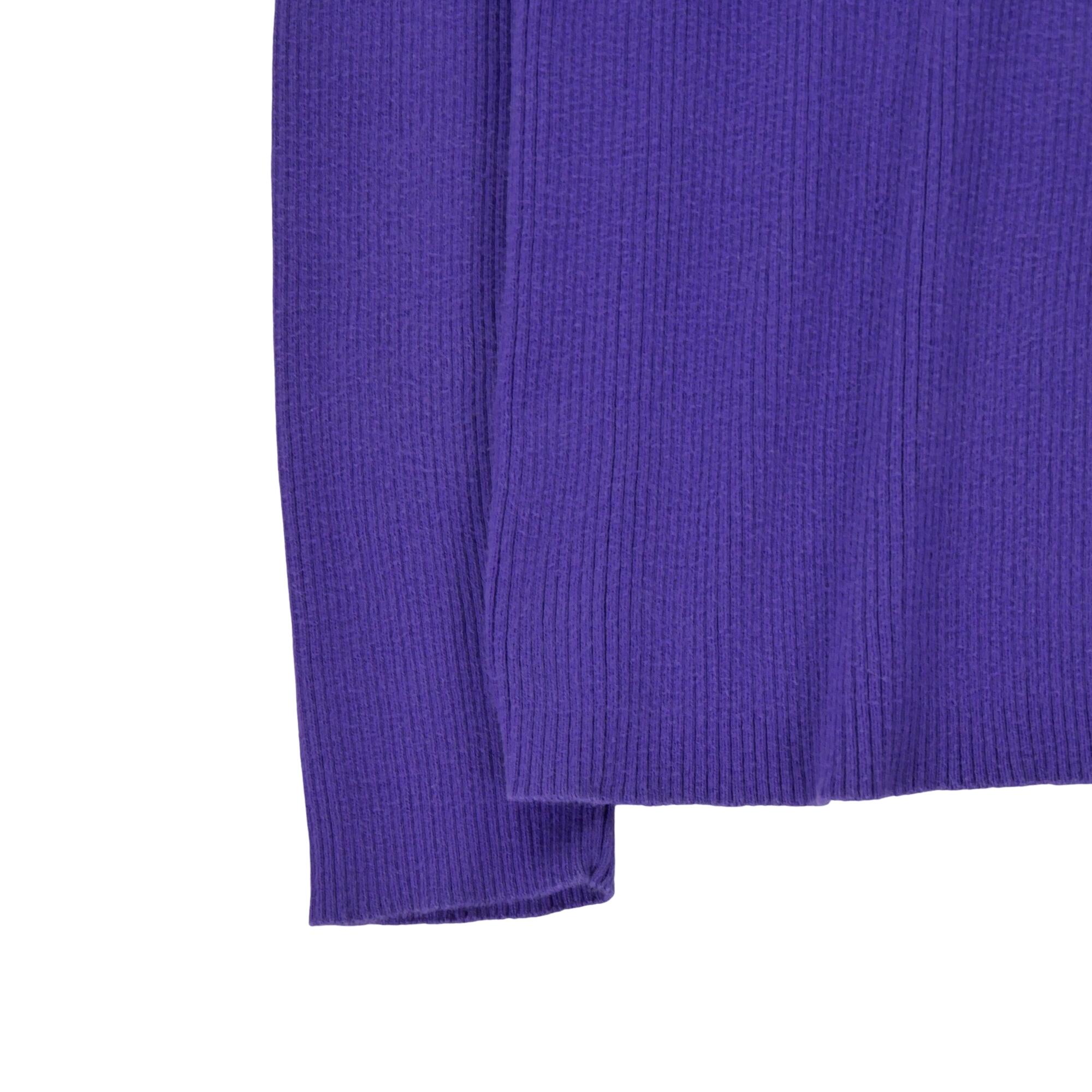 Reconditionné - Pull Femme col roulé Violet - Très Bon État 4/6