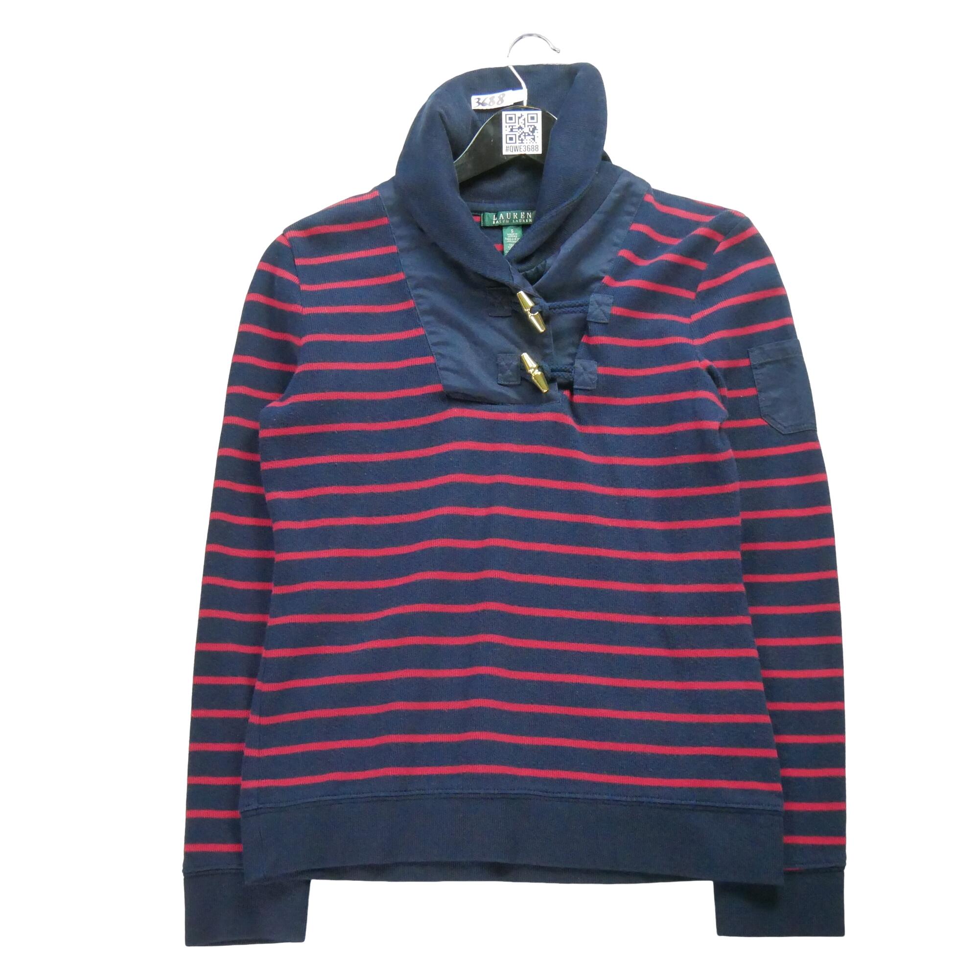 RALPH LAUREN Reconditionné - Pull Femme Marine - Excellent