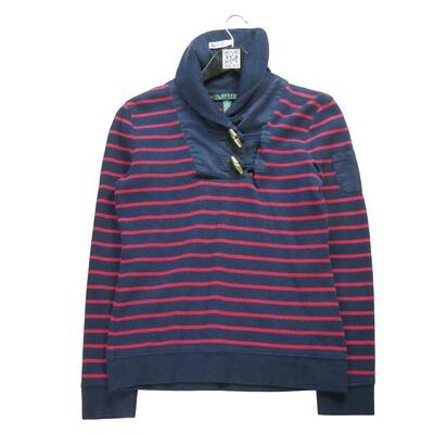 Tweedehands - dames navy trui - als nieuw