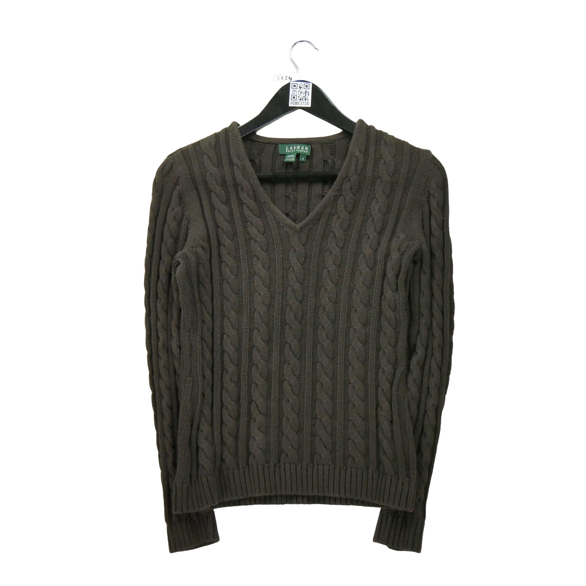 RALPH LAUREN Reconditionné - Pull Femme Marron - Excellent