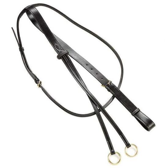 Martingal mit Edelstahlringen und Halsband Daslö