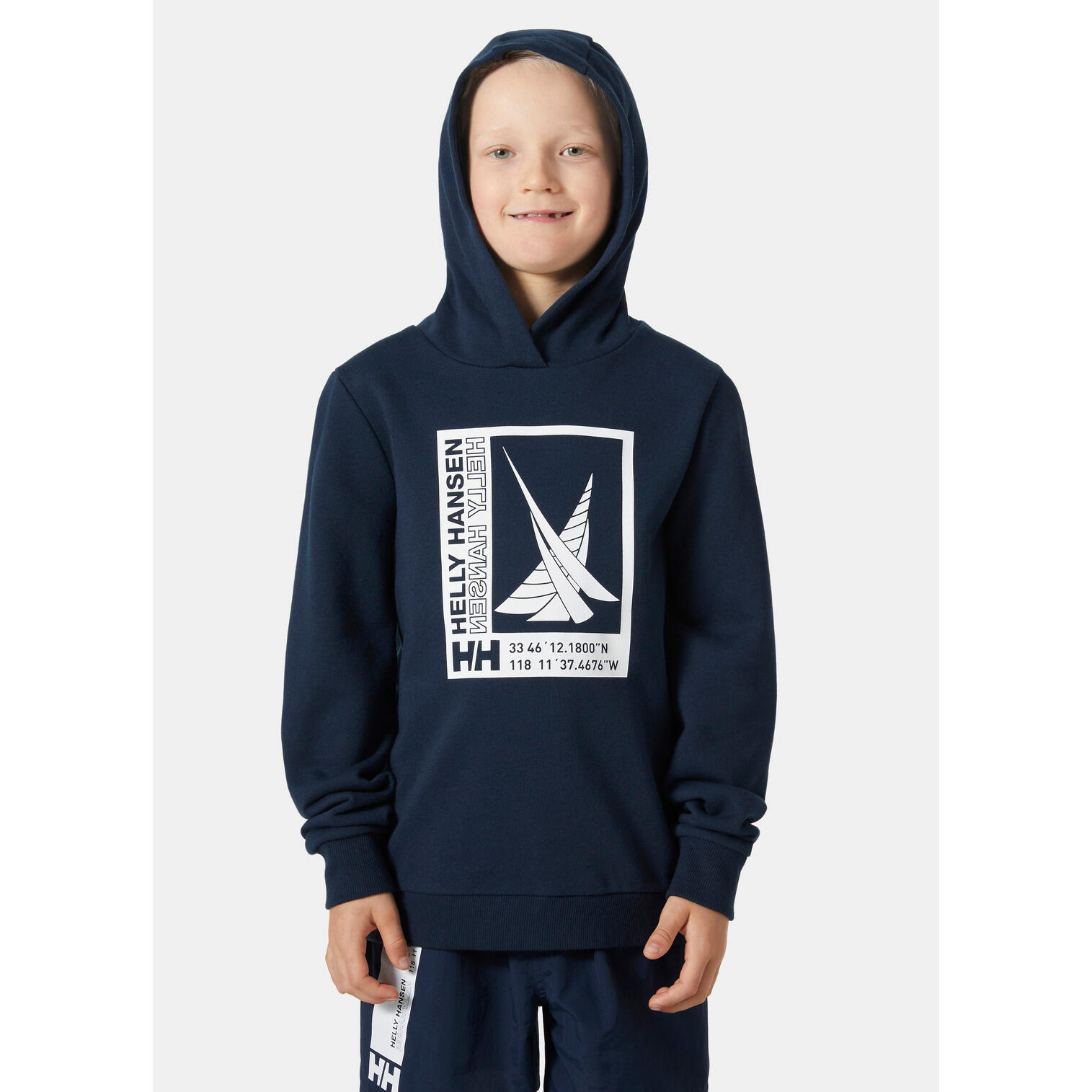 Sweatshirt à capuche enfant Helly Hansen Port 2/5