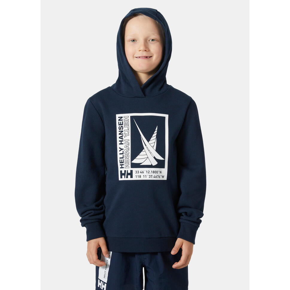 Bluza z kapturem dla dzieci Helly Hansen Port
