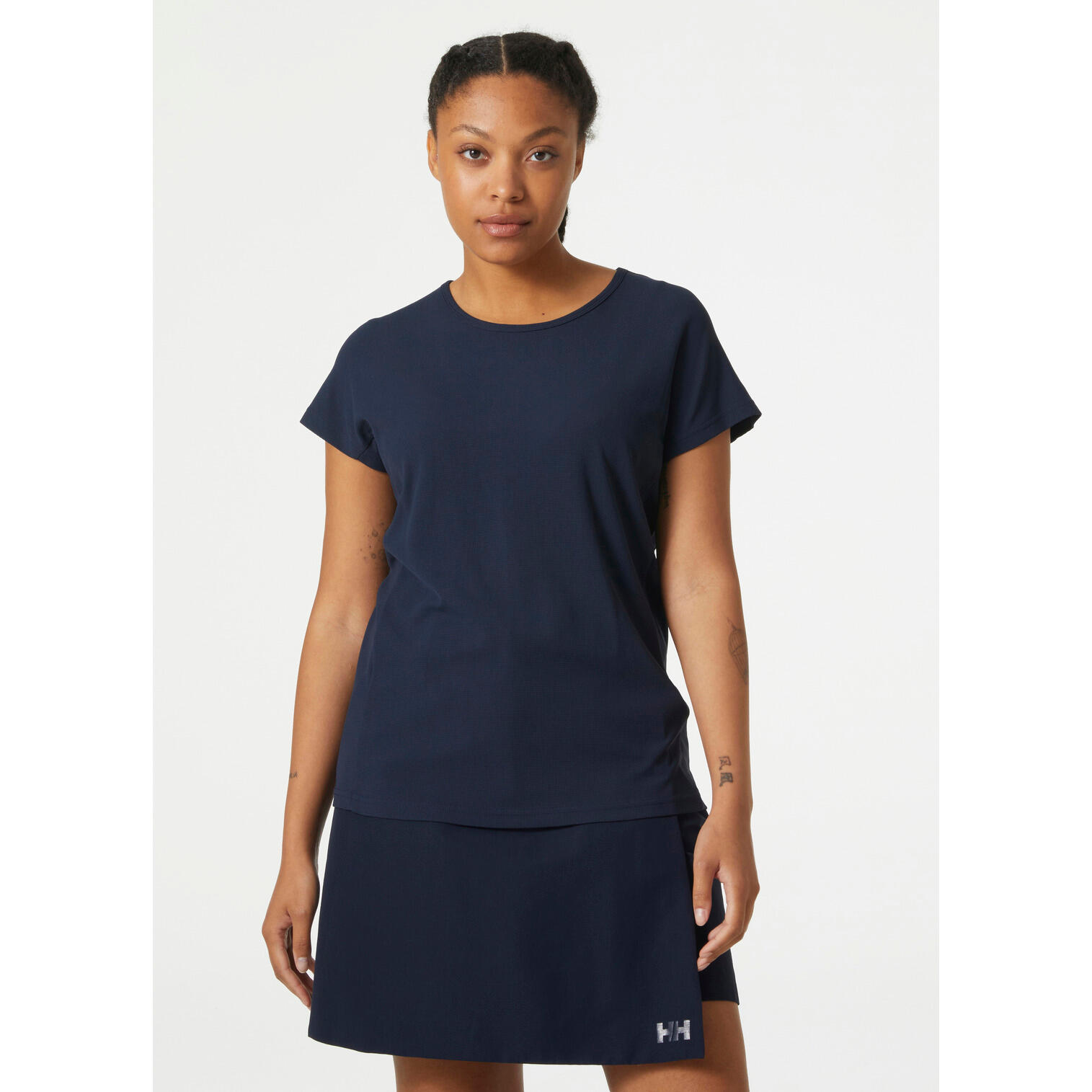 Camiseta de mujer Helly Hansen Crewline Top 3/6