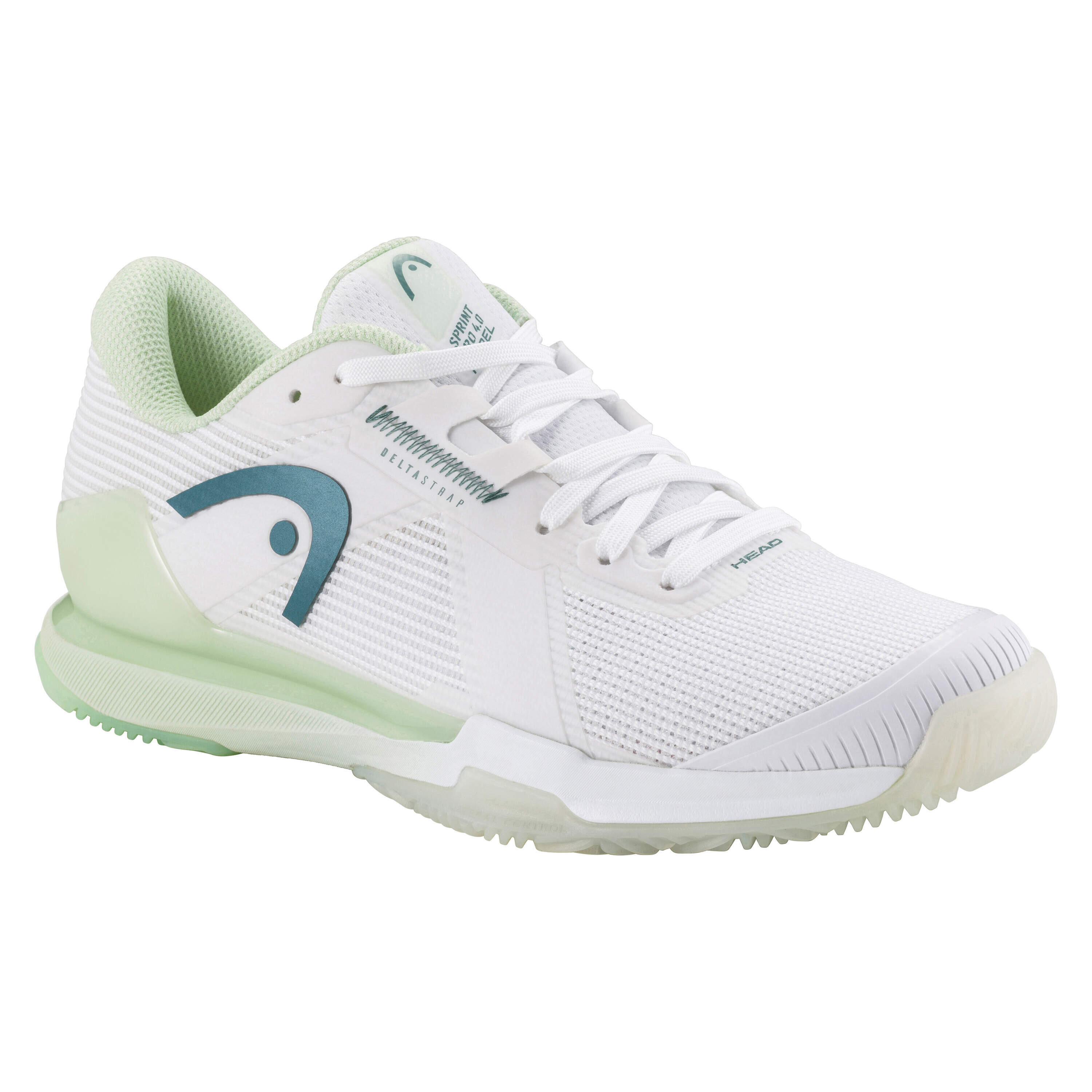 Head - Chaussures De Padel Femme Head Sprint Pro 4.0 - Chaussures De Sport - Blanc|vert - Decathlon