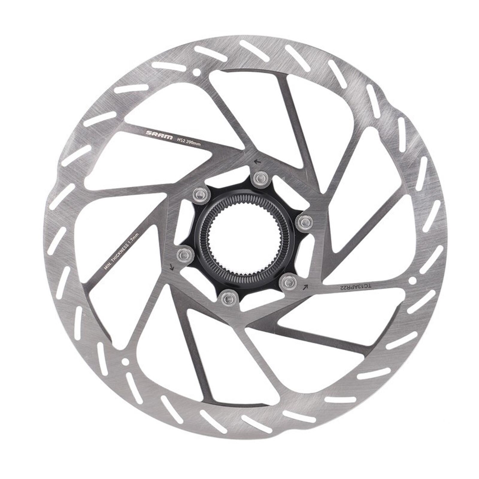 Sram - Disque De Frein Hs2 Ø200mm, Centerlock - Disque De Frein - Gris - Taille Unique - Decathlon