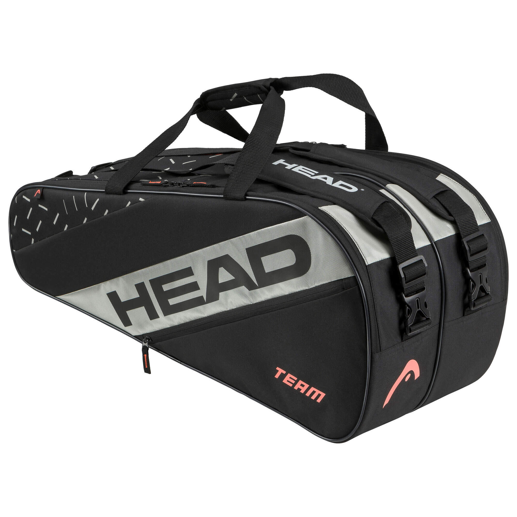 Head - Sac De Raquette De Tennis Head Team Racquet - Sac De Raquette - Blanc|noir - Taille Unique - Decathlon
