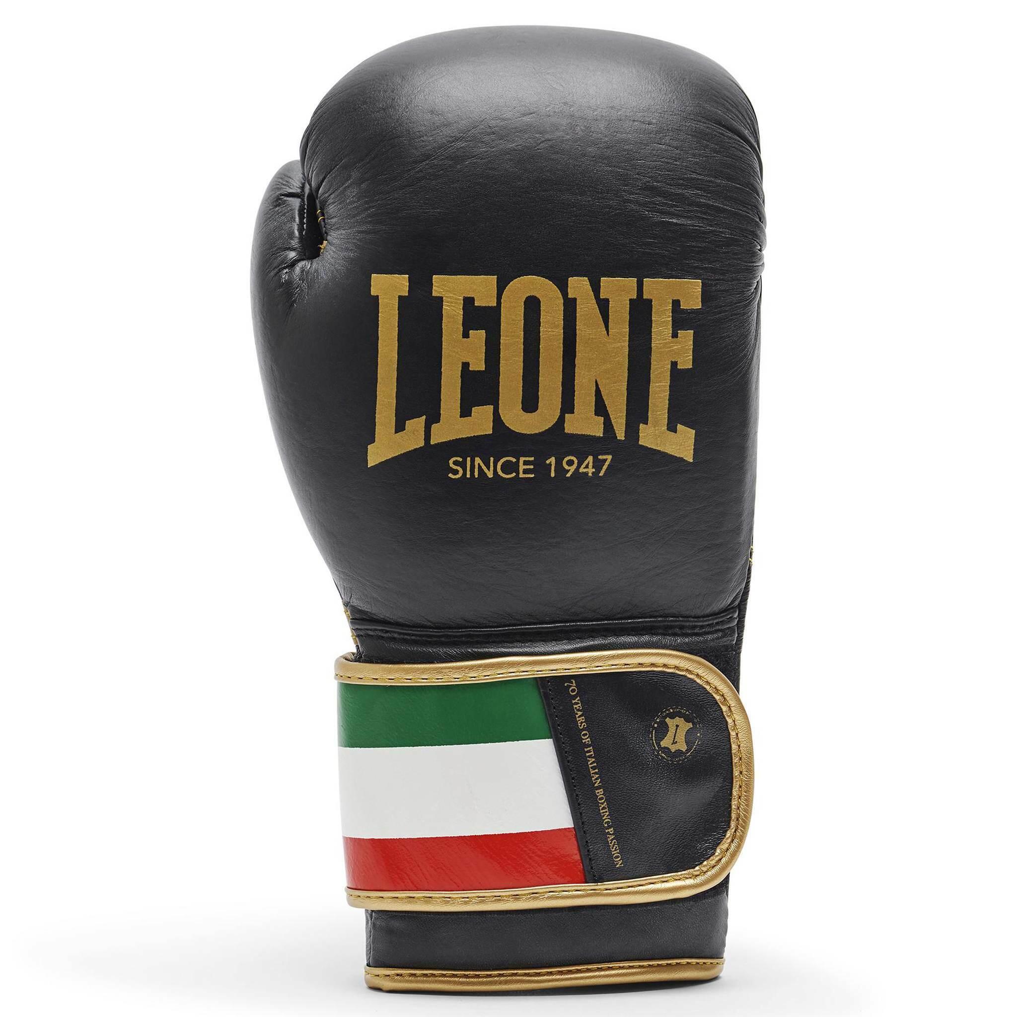 Leone 1947 - Gants De Boxe Leone Italy - Gants De Boxe - Noir - 10 Oz - Decathlon