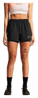Short 2-en-1 Craft ADV Essence Noir Femme