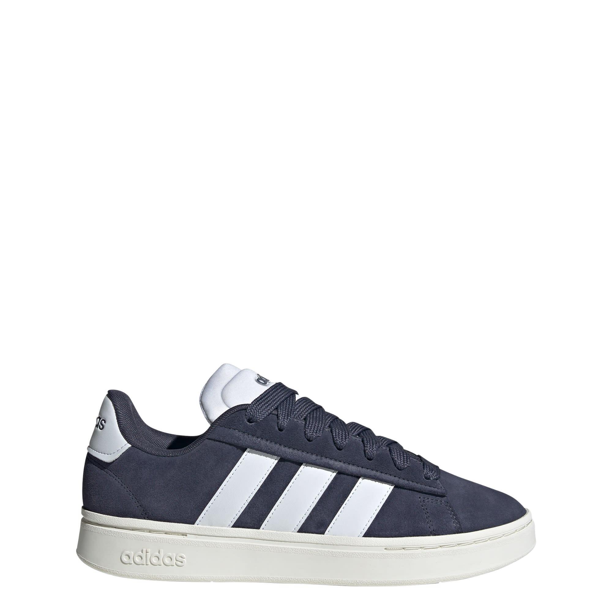 Adidas - Chaussure Grand Court Alpha - Chaussures De Sport - Blanc|bleu - Decathlon