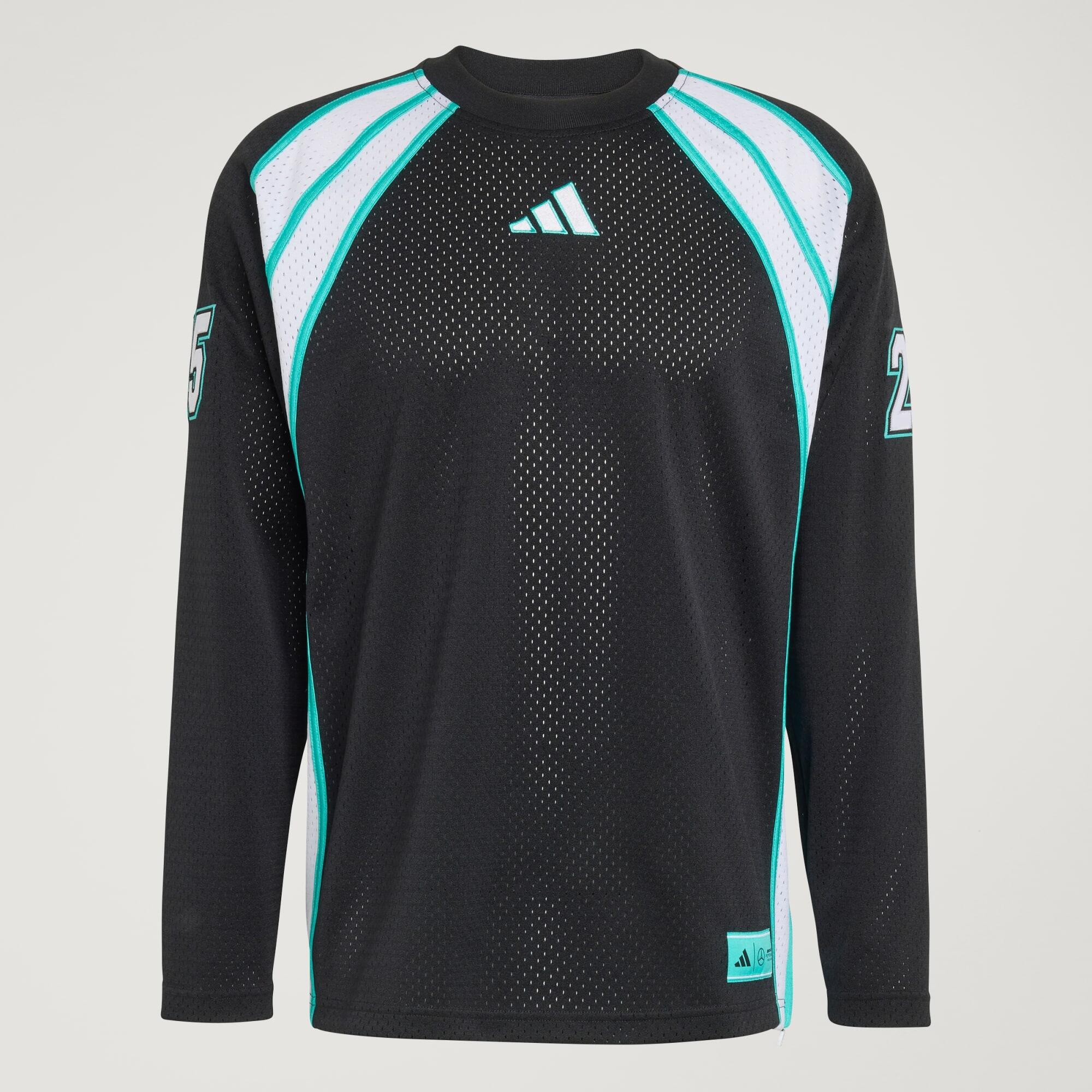 MERCEDES AMG PETRONAS FORMULA ONE TEAM LAS VEGAS LONGSLEEVE TEE MEN ADIDAS Decathlon