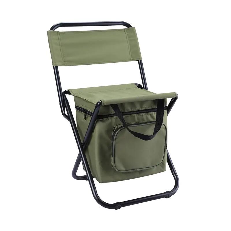 NNETM Folding Fishing Chair Ultra-Light with Cooler Bag