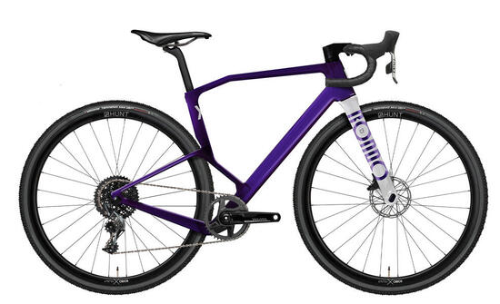 Ruut X Gravel Plus Gravelbikes & Cyclocross Bikes in Violet/White