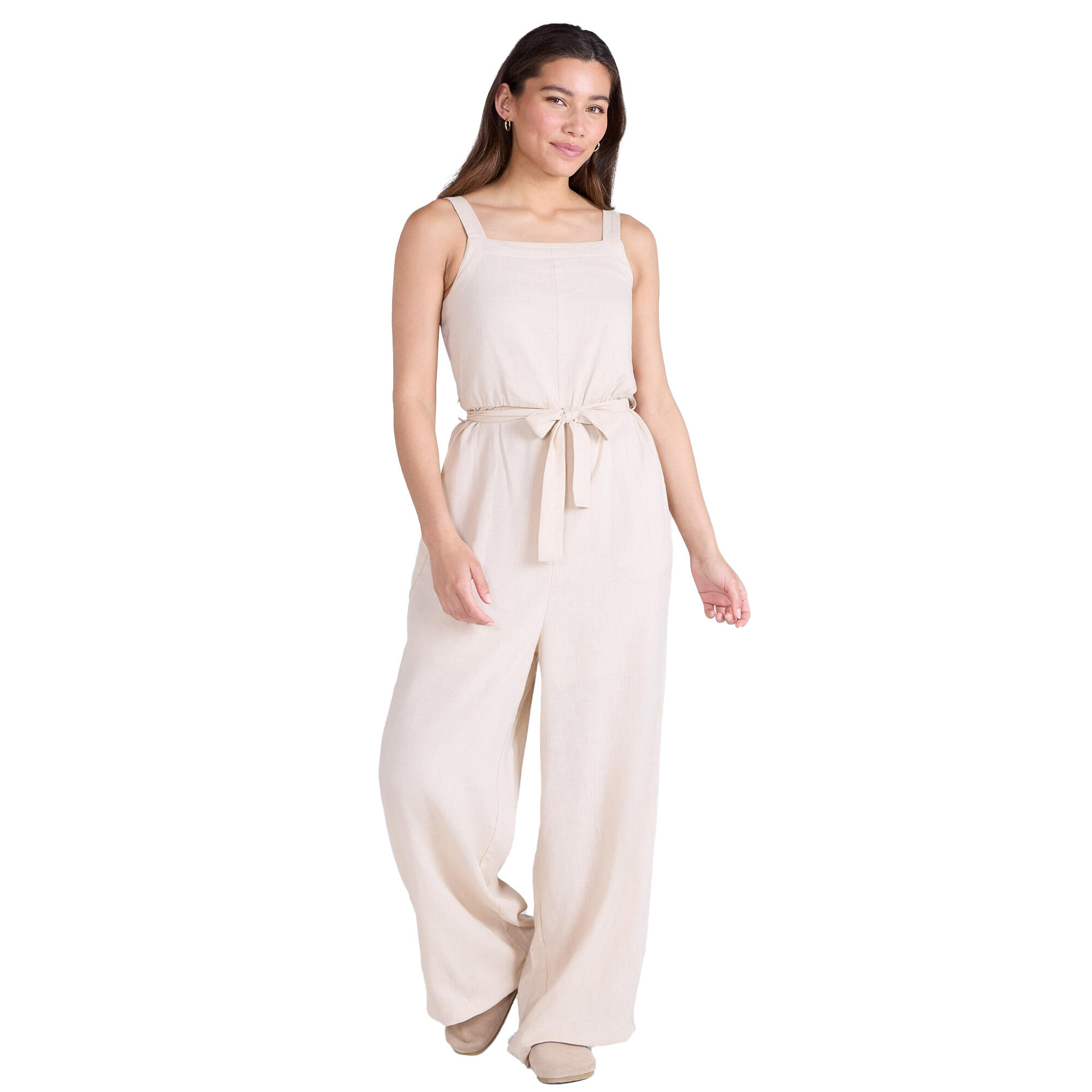 Animal Womens/Ladies Becca Linen Jumpsuit