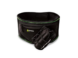Ceinture Lombaire porte bouteille et de maintien Unisexe Running Poches Noir