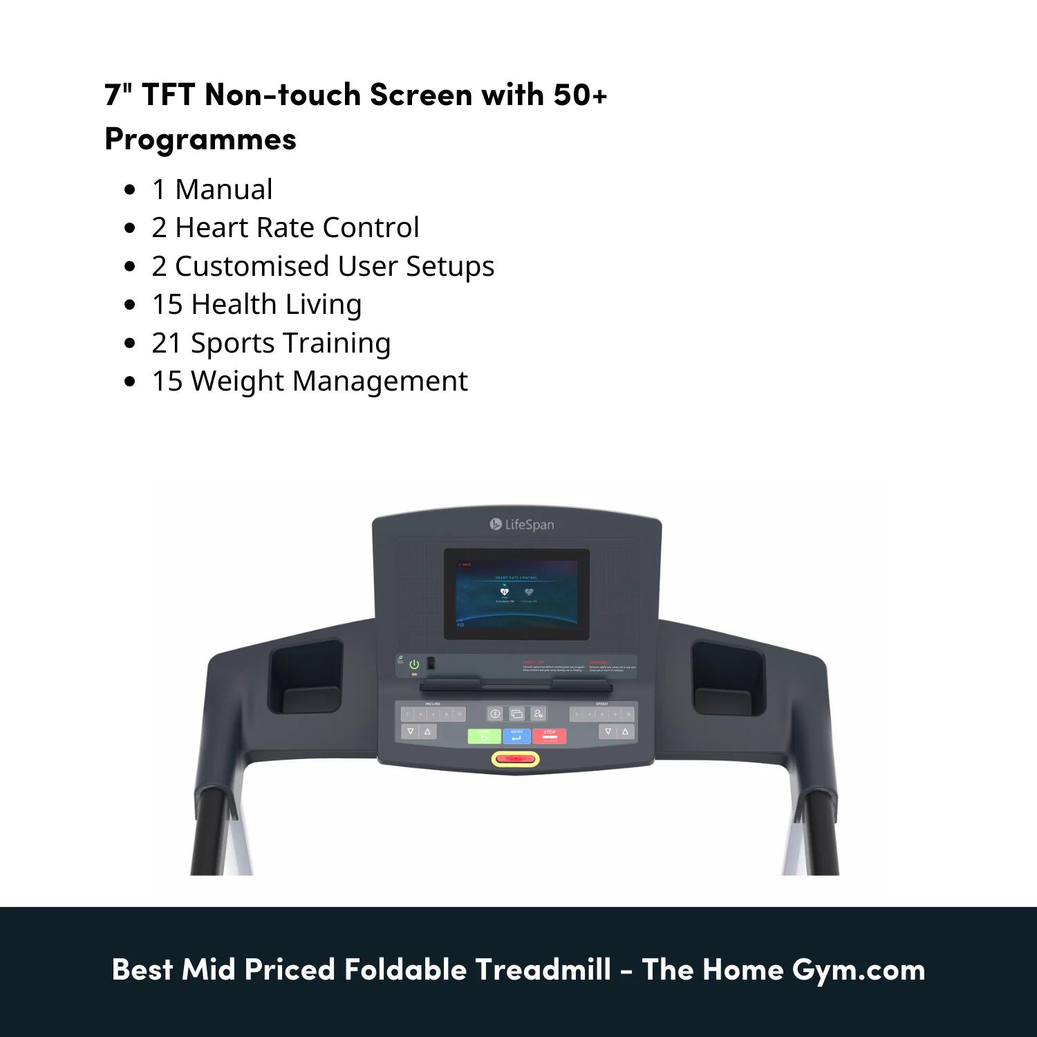 Tapis roulant fitness TR1200iT 7/7