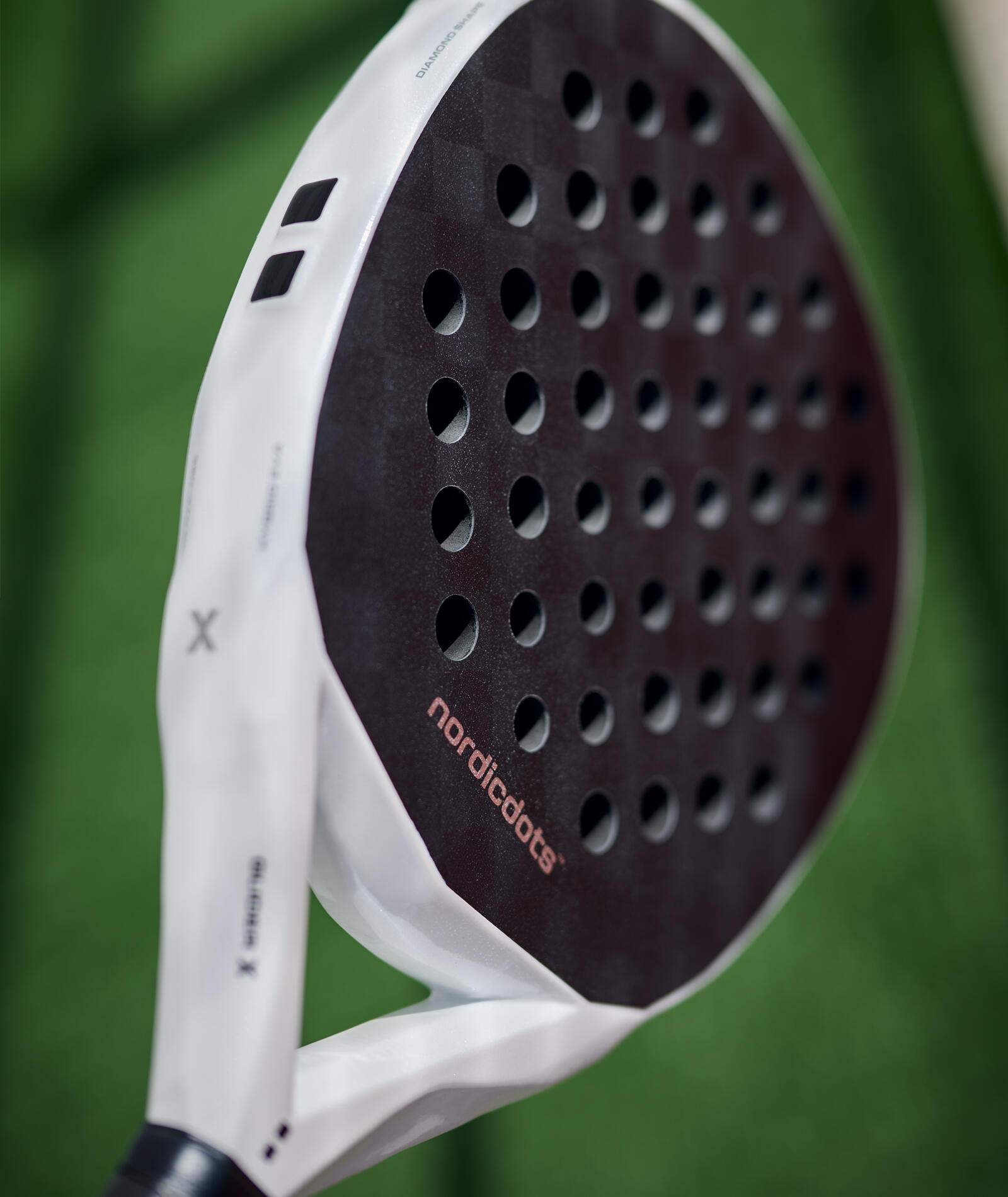 Raqueta de pádel para adultos – GliderX - Perla Blanca 2/4