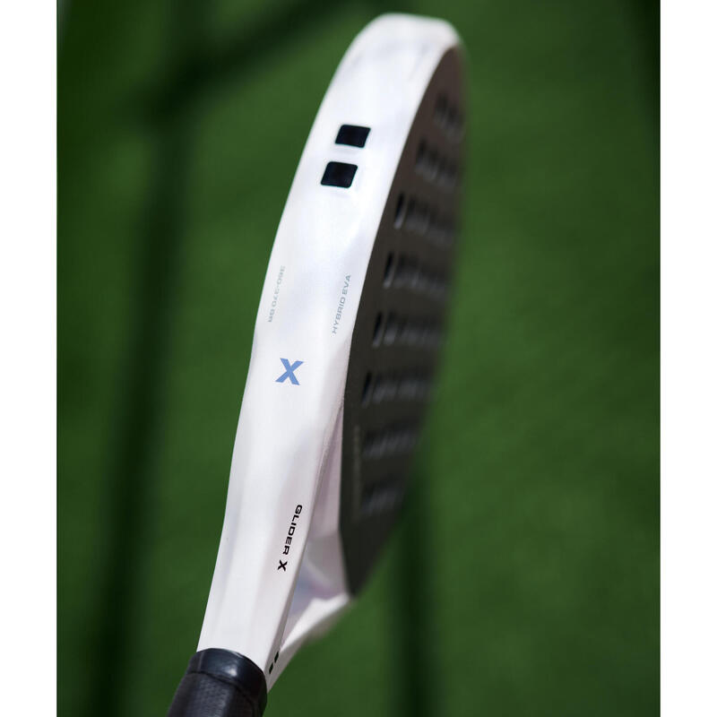 Rachetă de padel pentru adulți GliderX Pearl White