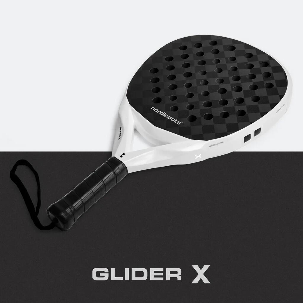 Padel Racket GliderX - Pearl White