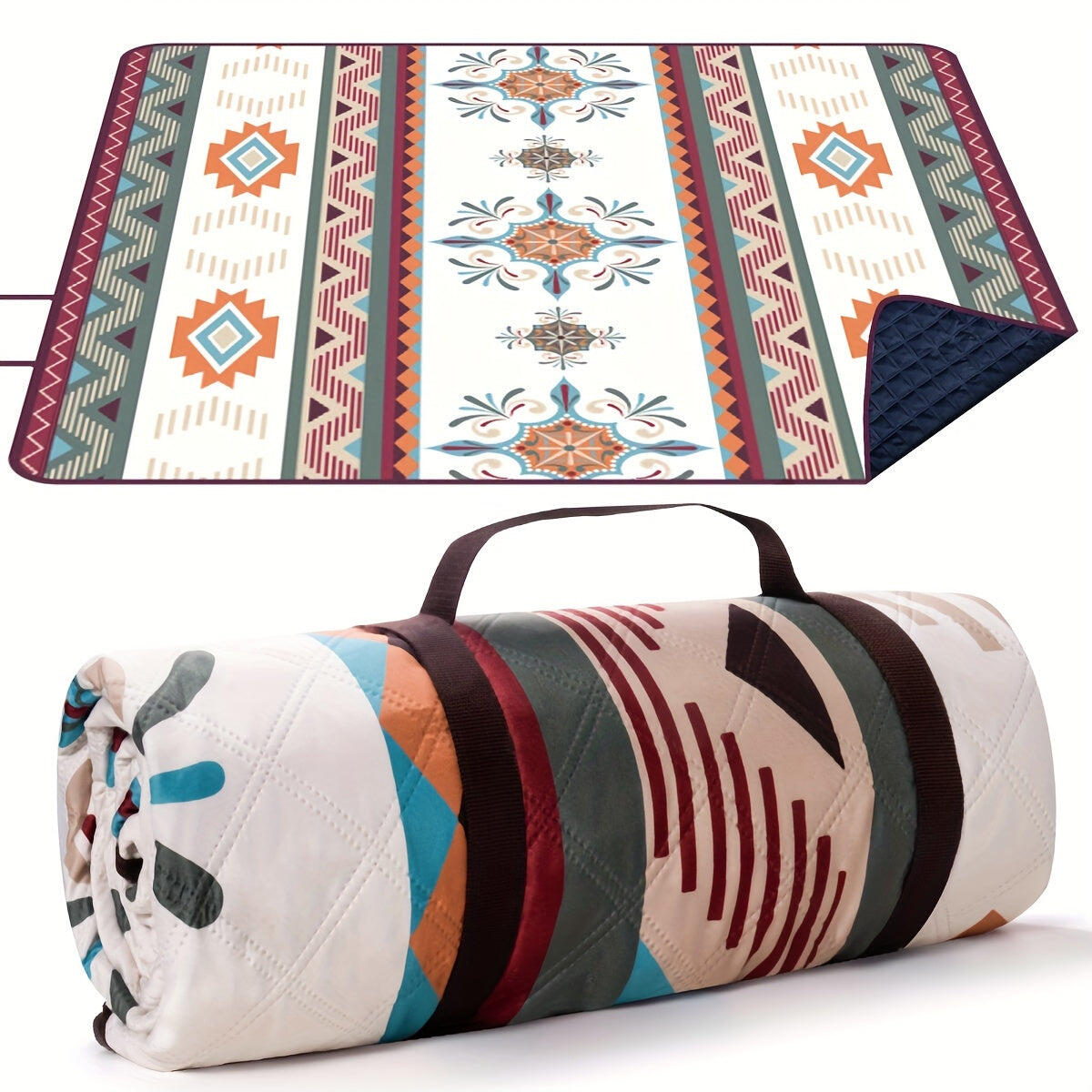 NNETM Outdoor Camping Blanket Waffle Weave Picnic Mat