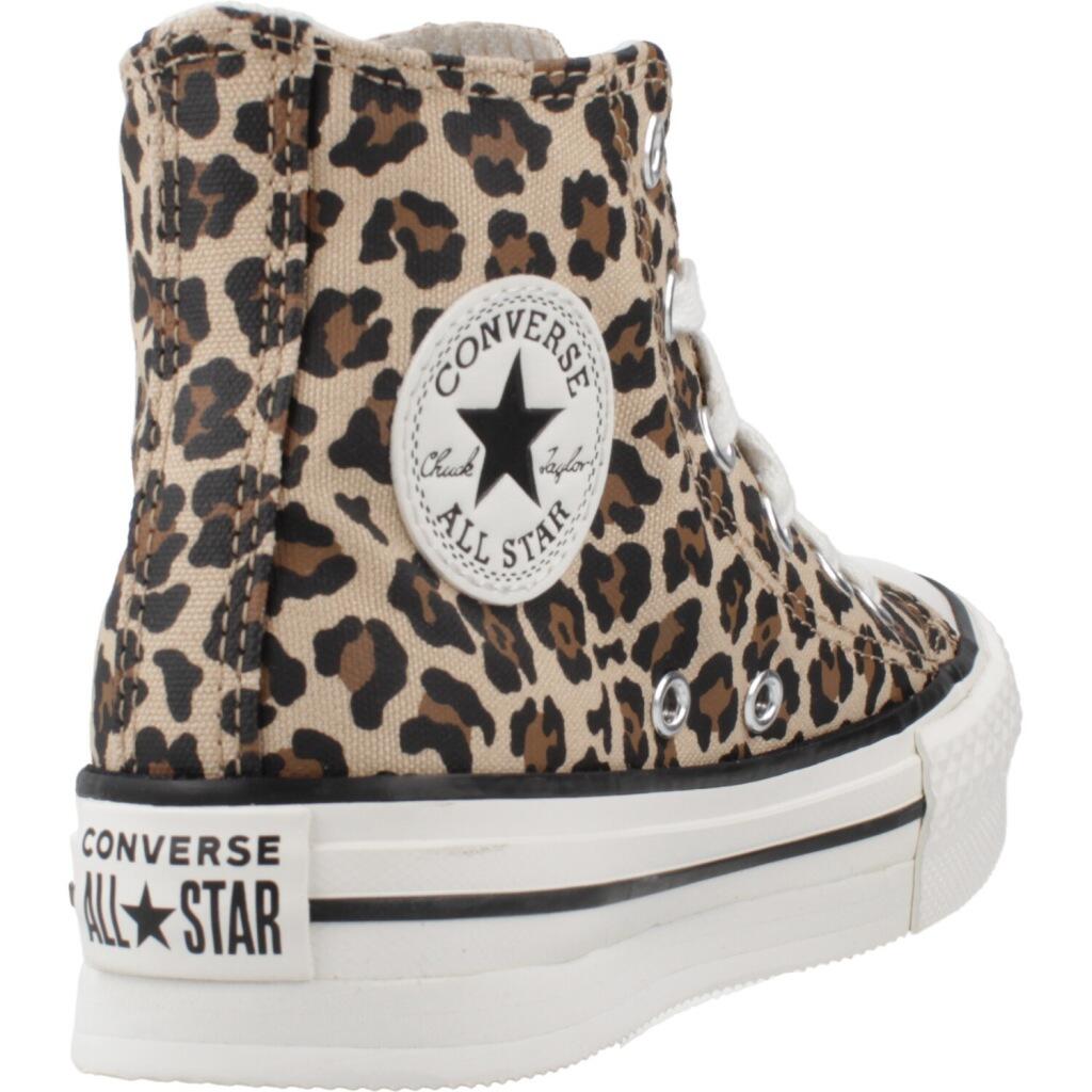 Baskets Converse Modèle Chuck Taylor All Star Eva Lift Hi Couleur Imprimé Animal 3/5