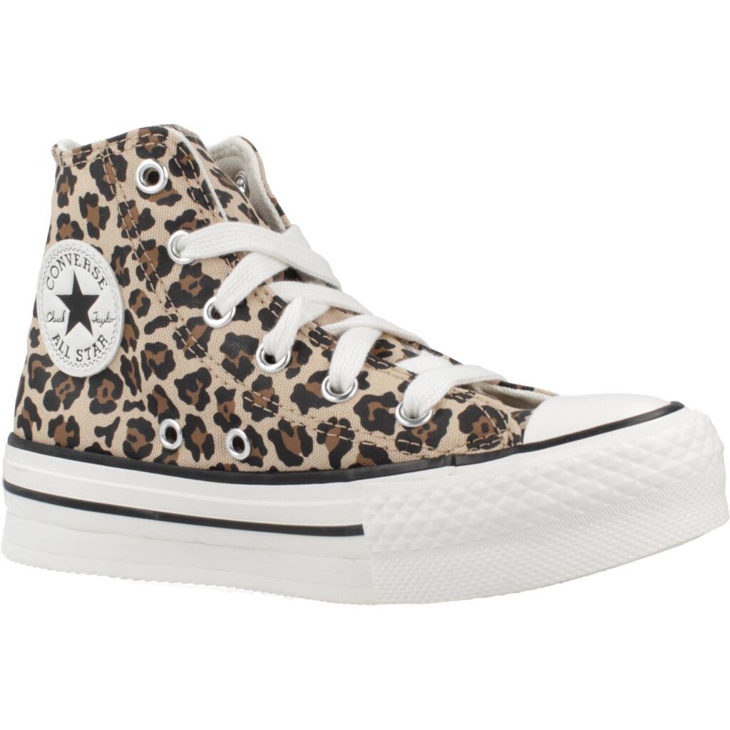 Baskets Converse Modèle Chuck Taylor All Star Eva Lift Hi Couleur Imprimé Animal 5/5