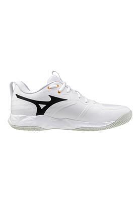 Sportschoenen mizuno wave momentum pro wit met groene accenten