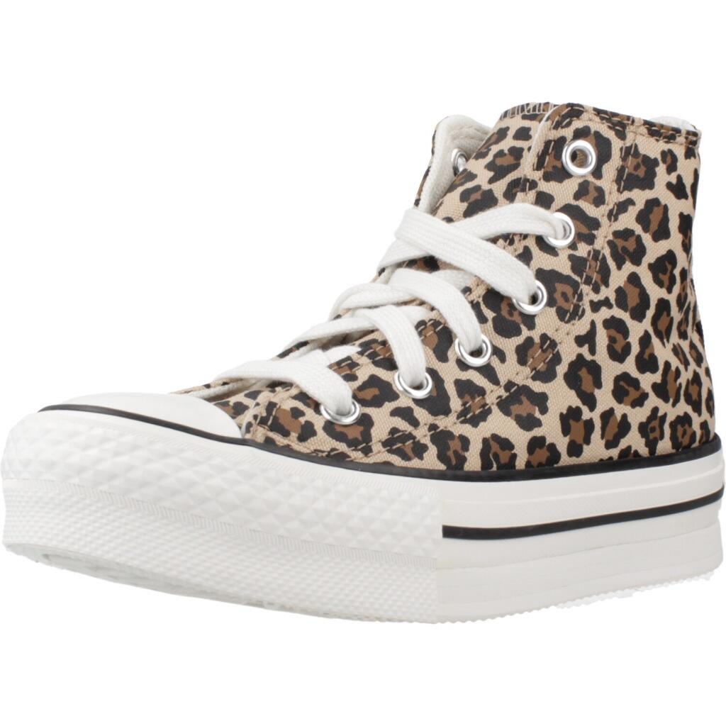 Baskets Converse Modèle Chuck Taylor All Star Eva Lift Hi Couleur Imprimé Animal 1/5