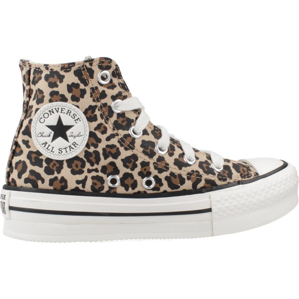 Baskets Converse Modèle Chuck Taylor All Star Eva Lift Hi Couleur Imprimé Animal 4/5