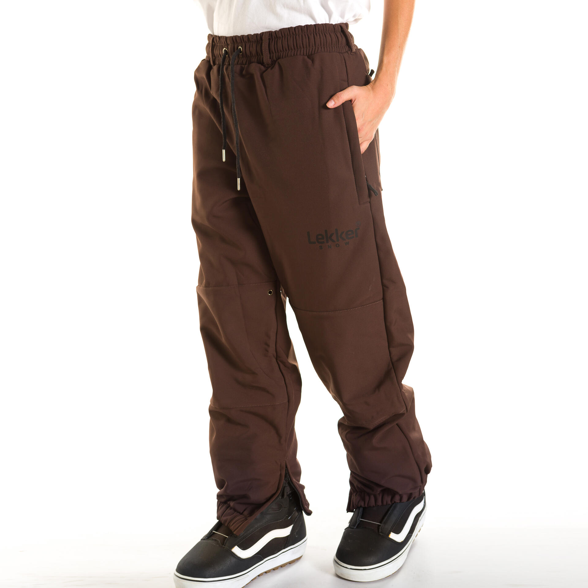 Skibroek snow unisex Grizzly 10K chocolate 3/3