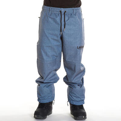 Skibroek snow kids granite storm 10k grijs denim