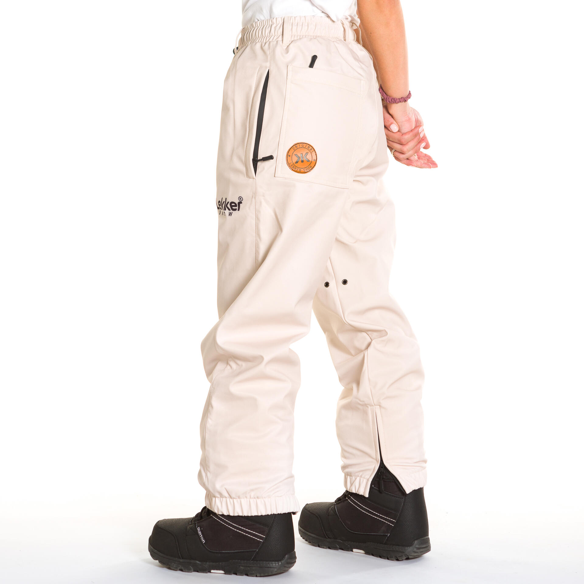 Pantalon de ski snow unisexe Sahara Ridge 10K beige 2/3
