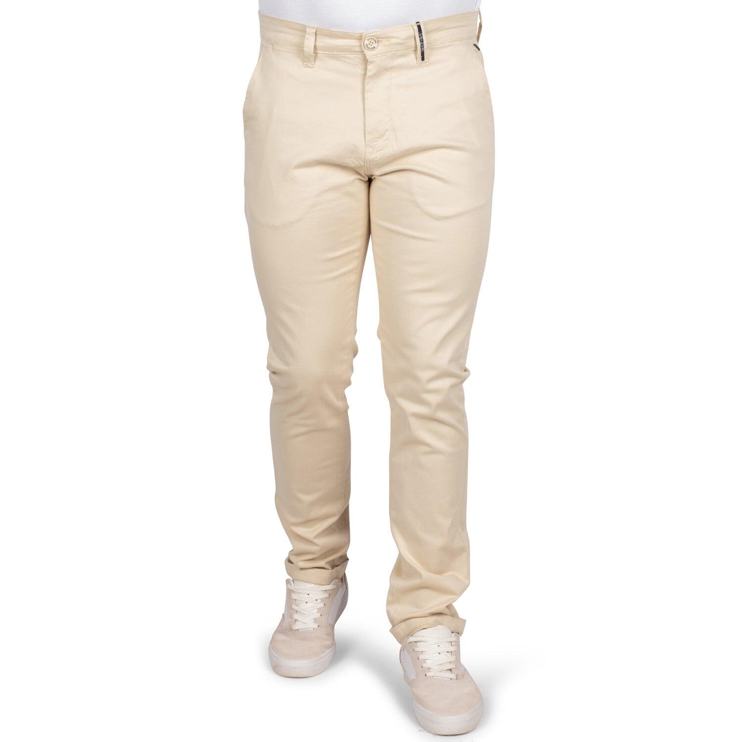 Shilton - Pantalon Chino Drop Style Homme - Pantalons - Beige|blanc - Decathlon
