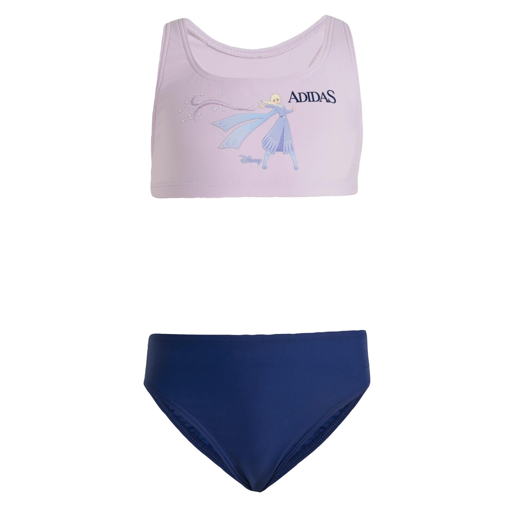 Adidas - Bikini Adidas Disney Frozen - Maillot De Bain 1 Pièce - Bleu|mauve|rose - 7-8 Ans - Decathlon